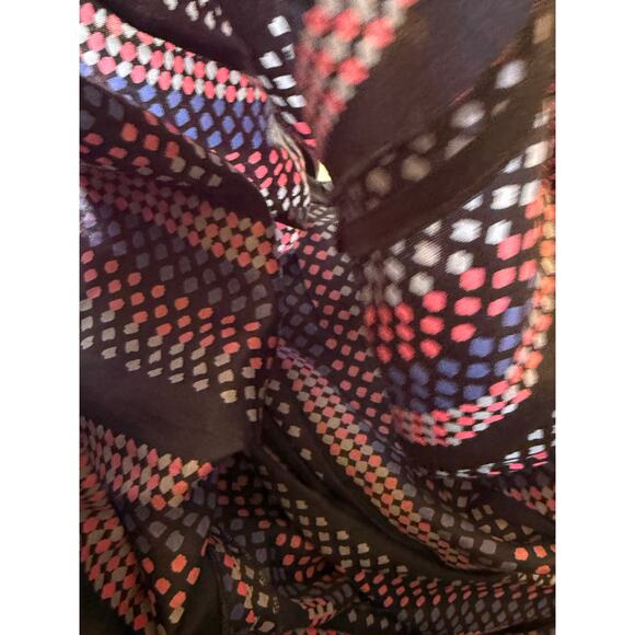 Marc by Marc Jacobs Silk Knee-Length Striped Dotted Pattern Dress Sz. 2 - Picture 8 of 8